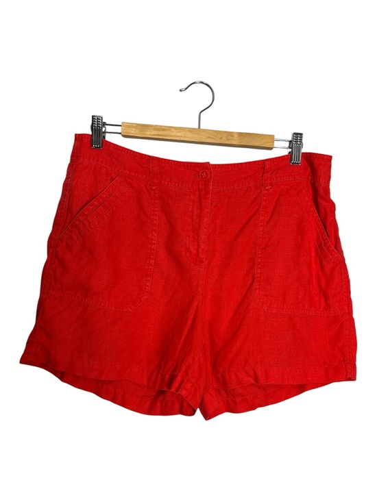 Tommy Bahama Pants - Tommy Bahama Leigh Fit Linen Vibrant Red Shorts, Size 10